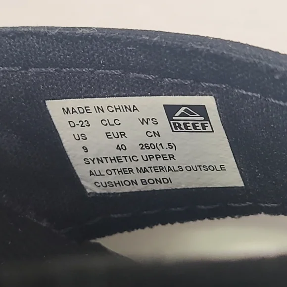 Reef Women's Cushion Bondi Sandals Size‎ 8 - Picture 7 of 7